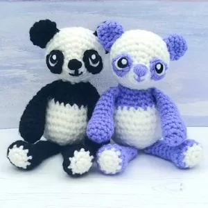 Wee Woolly Wonderfuls Baby Animals 517 Baby Panda Loza Wool Dublin